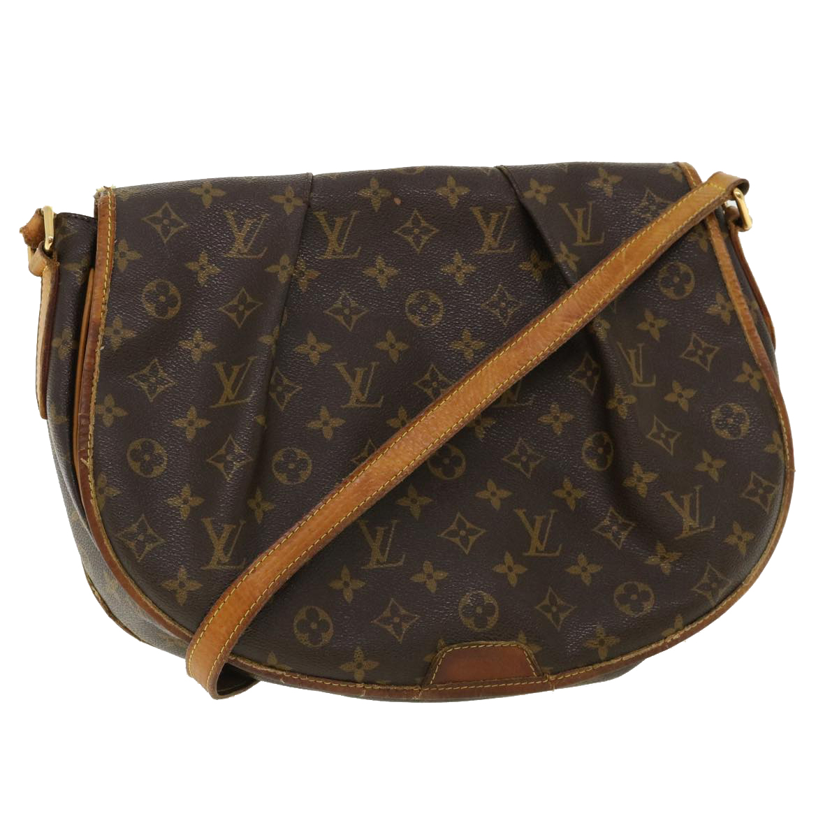 Louis Vuitton Monogram Menilmontant Mm Shoulder Bag M40473 Lv Auth Ti796